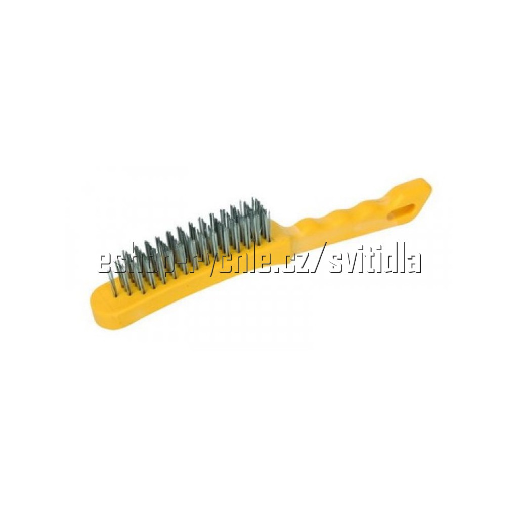 22080 kartáč ocel 300mm 5řad plast