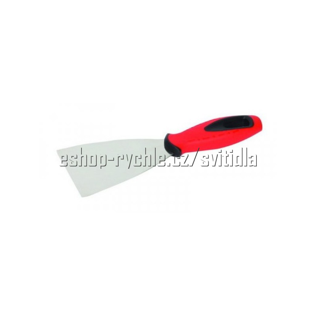 31510 špachtle 40mm s gum. ručkou nerez