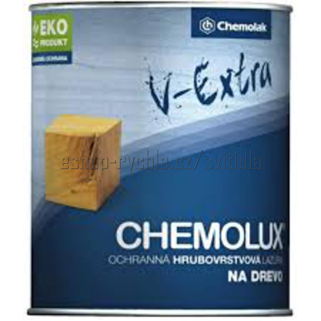 Chemolak Chemolux V Extra 0,75L - červený smrk