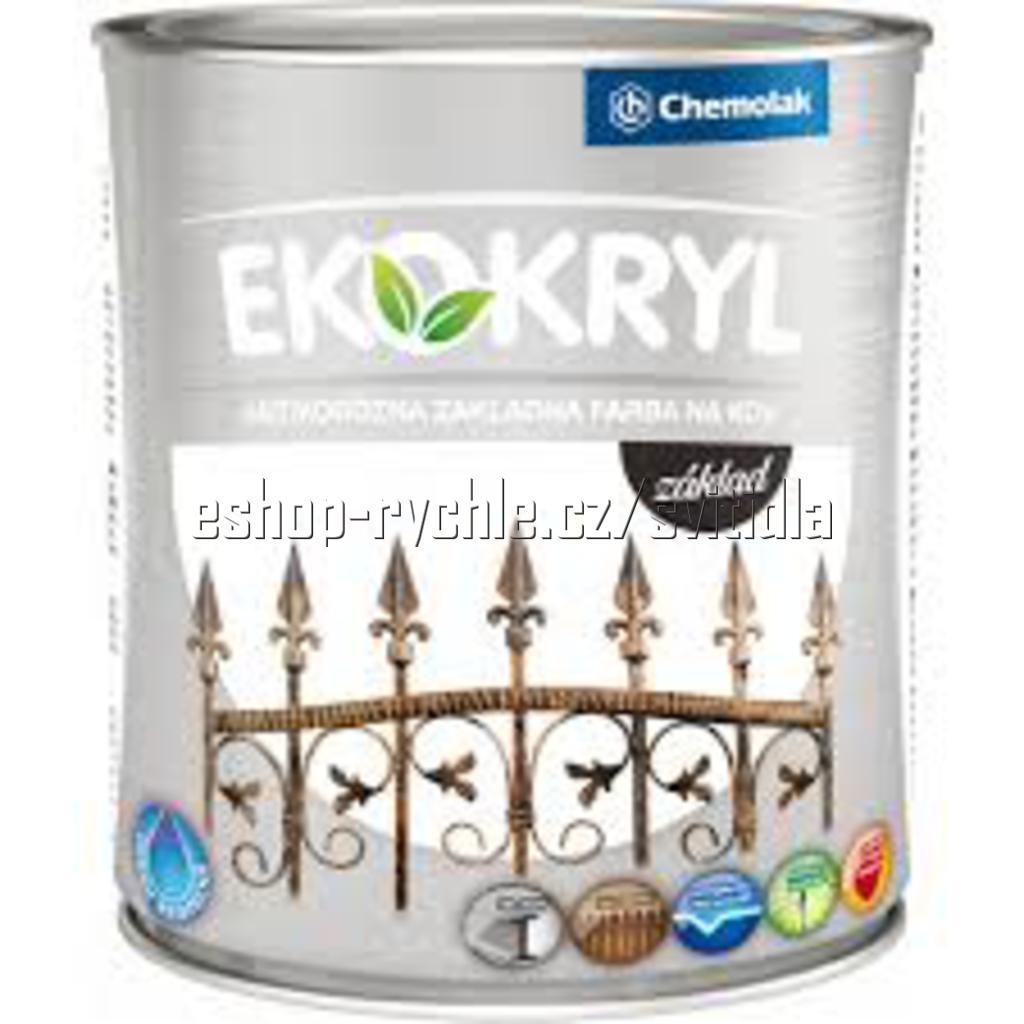 ekokryl základ červenohnědý 0,6l