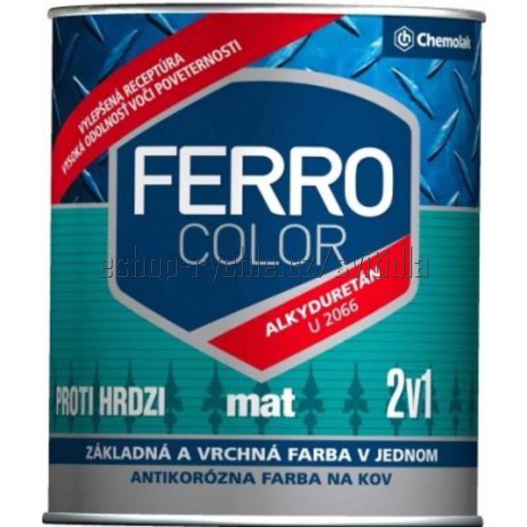ferro color u 2067/0,75l bílá
