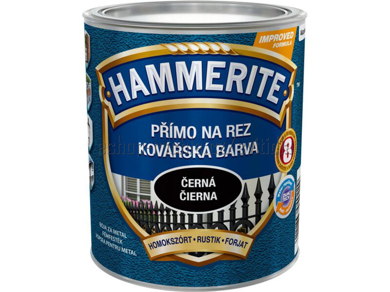 hammerite kovářská barva 0,75l