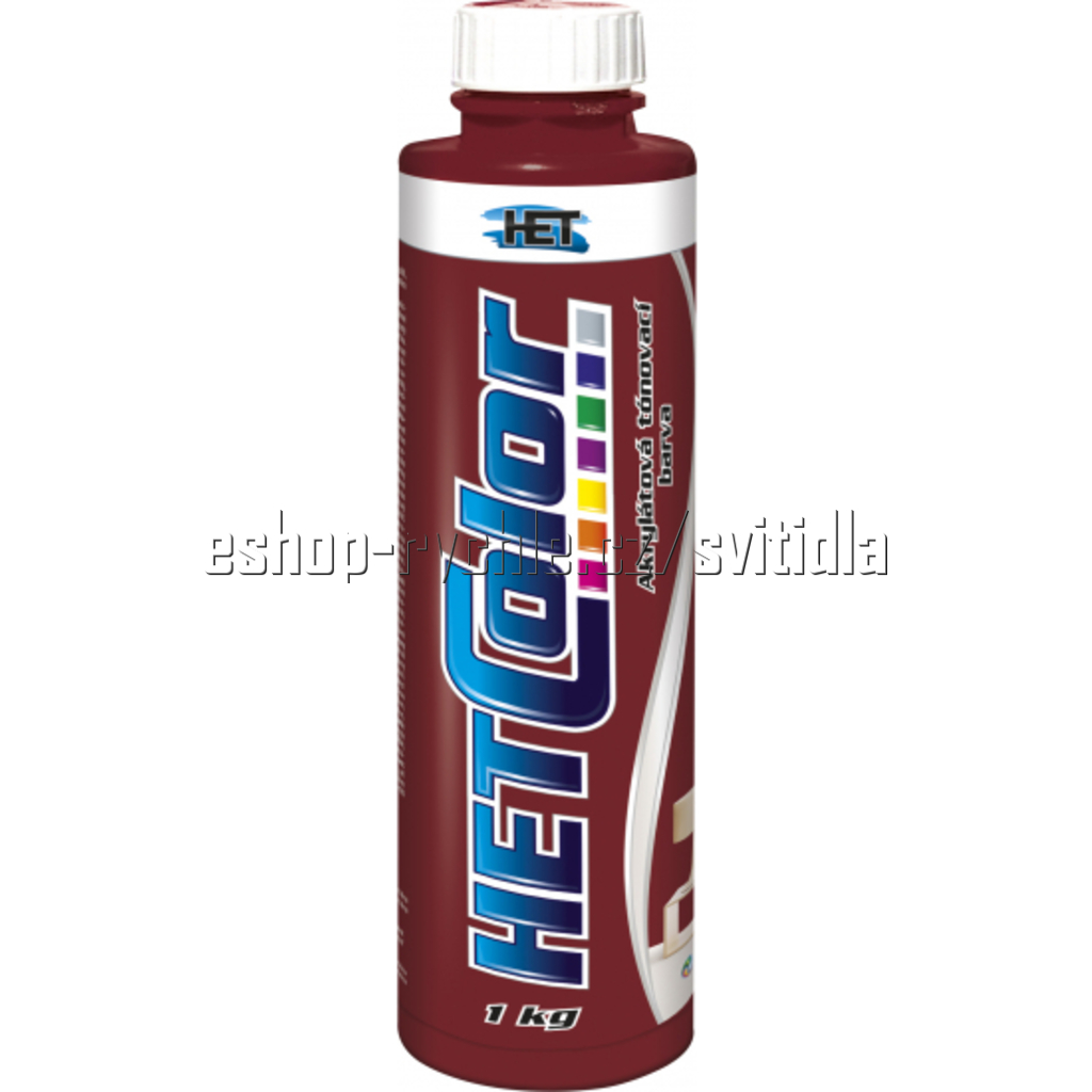 hetcolor tónovací červenohnědá 1kg