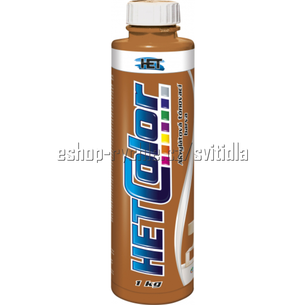 hetcolor tónovací cihlově oranžová 1kg