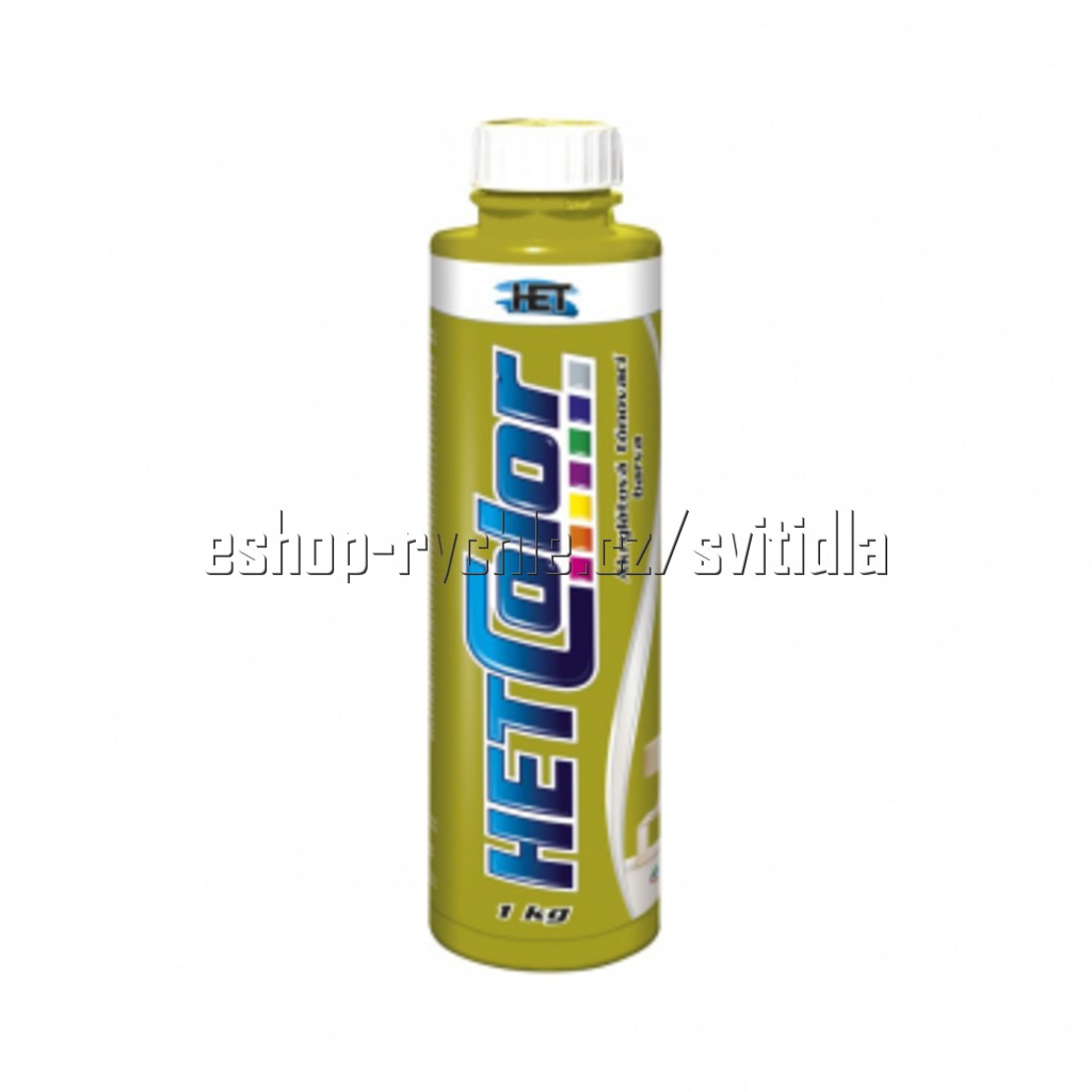 hetcolor tónovací zelenožlutá 1kg