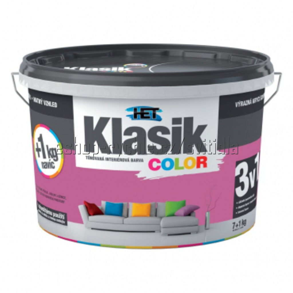 HET Klasik color purpurový 0317 7+1kg