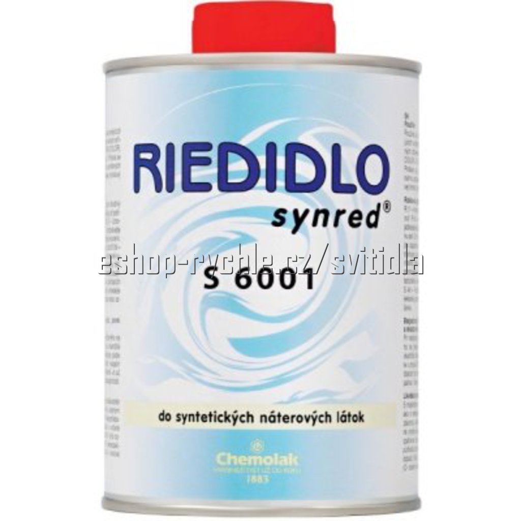 s 6001 ředidlo do syntetických hmot střík. 0,8l